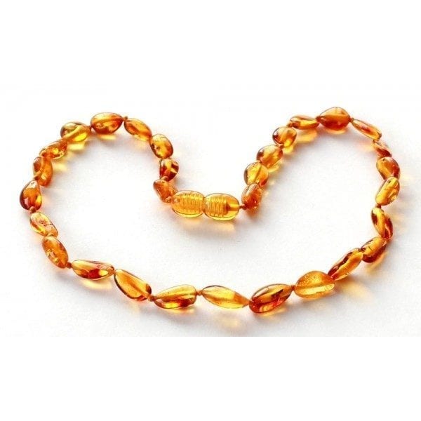 Amber Teething Solution Necklace 12.6 inch H17