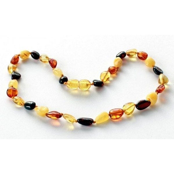 Amber Teething Solution Necklace 12.6 inch TM7