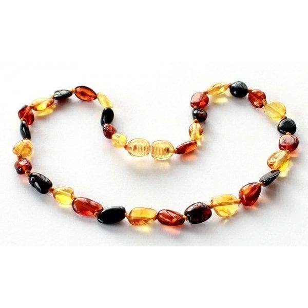 Amber Teething Solution Necklace 12.6 inch M13